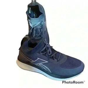 Women’s Navy Blue Reebok RBK_Fusium Run Sock‎ Sneakers, 9.5
